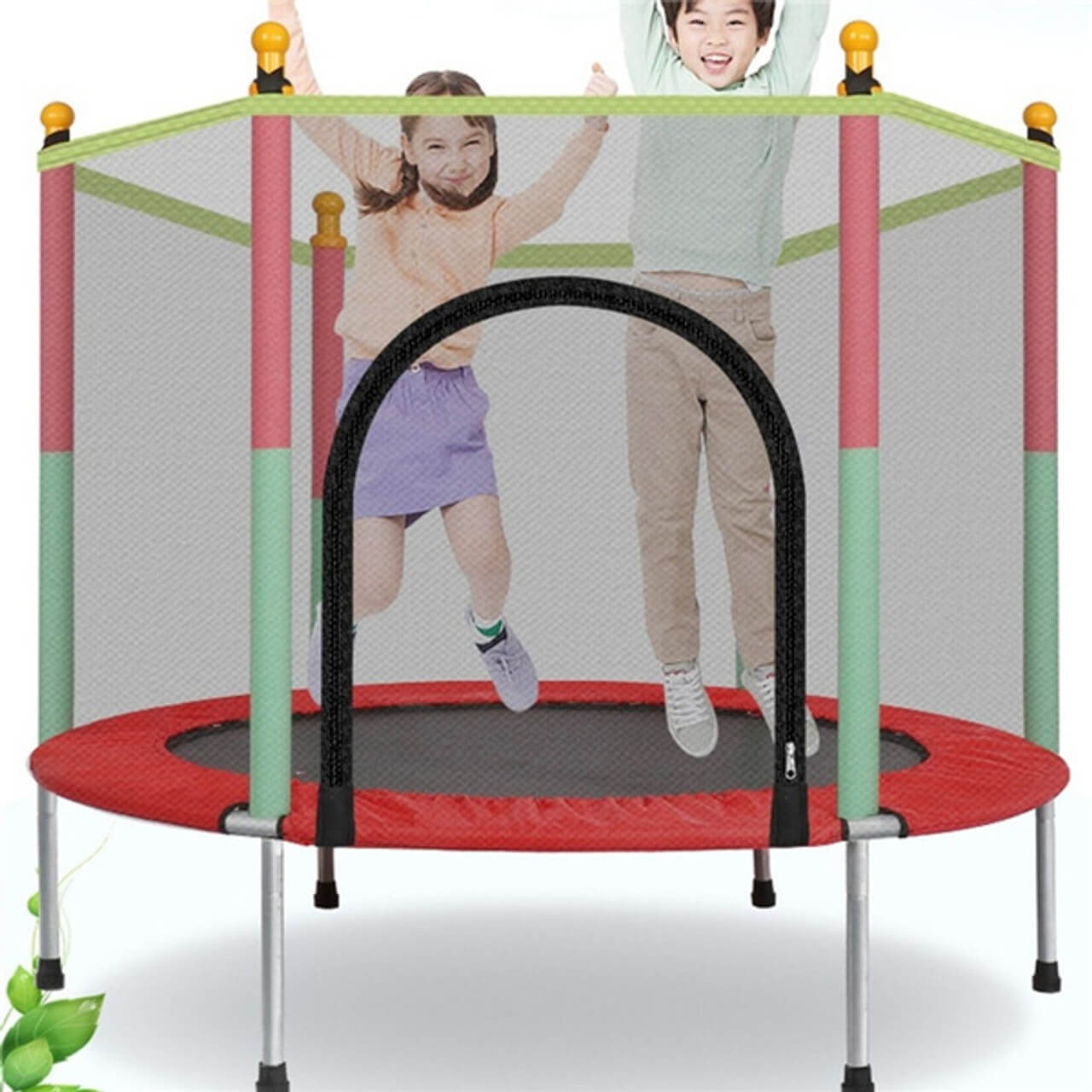 1 4m Kids Trampoline with Safety Net