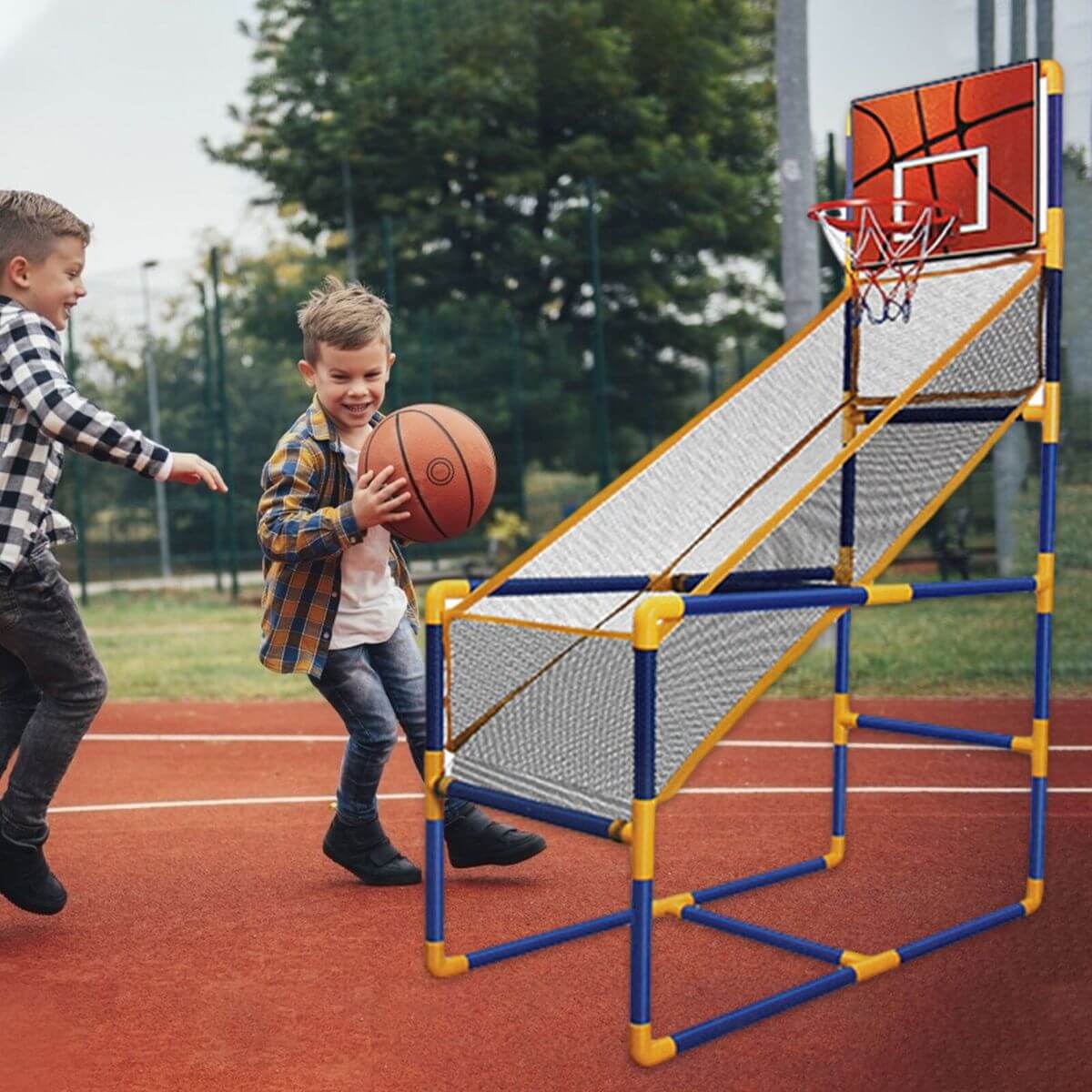 Outdoor Basketball Stands Set